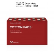 [HB GIFT] HÀNG TẶNG KHÔNG BÁN - Hộp bông tẩy trang Paula's Choice thiên nhiên - 50 miếng/Hộp